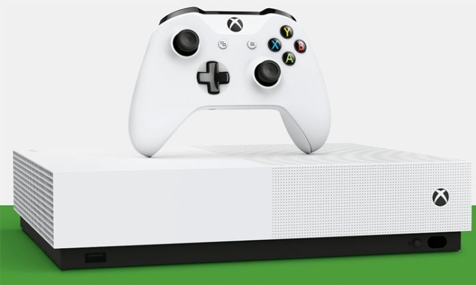 Консоль Xbox One S All-Digital Edition представлена официально
