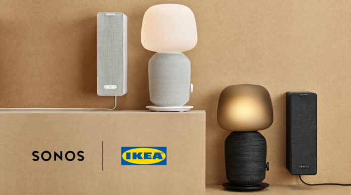 IKEA представила колонку-лампу и колонку-полку