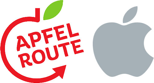 Apple не понравился логотип веломаршрута: он слишком похож на откусанное яблоко