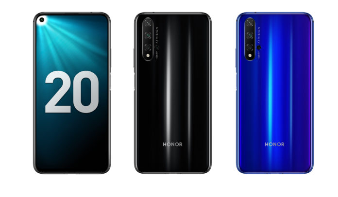 Начались продажи Honor 20: почти Huawei P30, только проще и дешевле